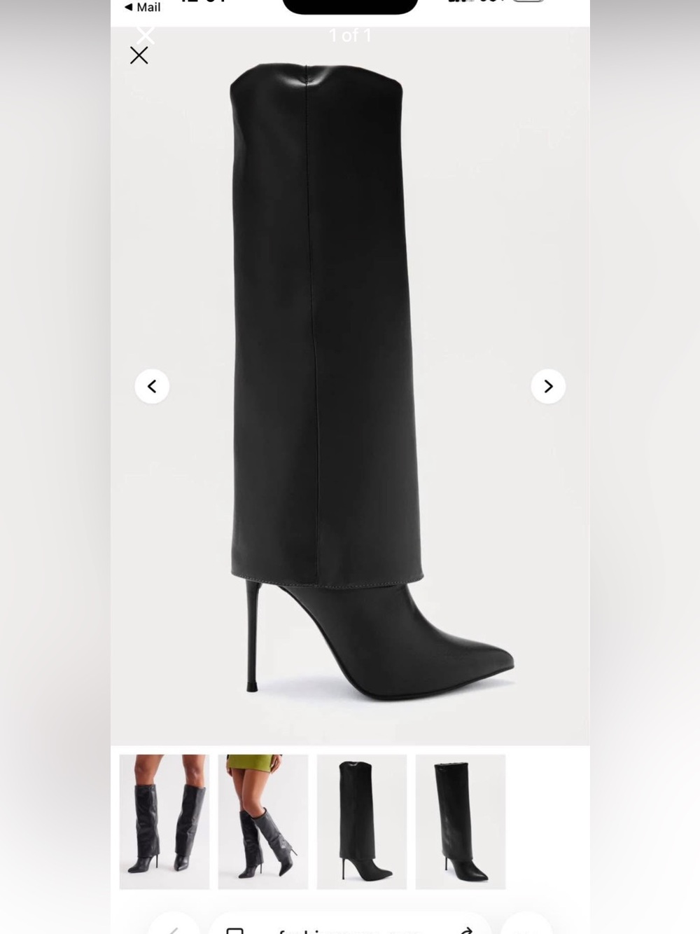 Fashion nova boot heel